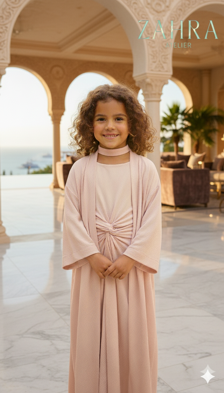 ZAHRA - Robe Enfant Premium – Douceur