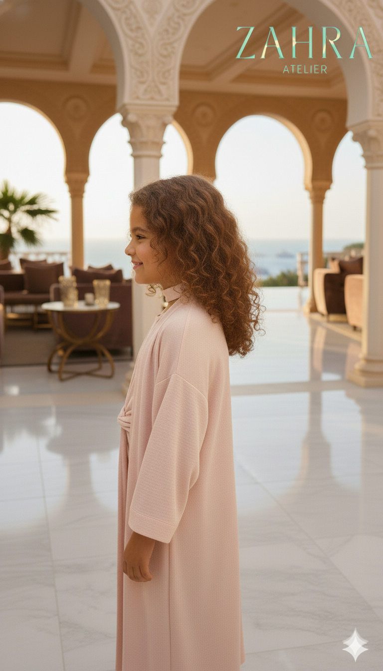 ZAHRA - Robe Enfant Premium – Douceur
